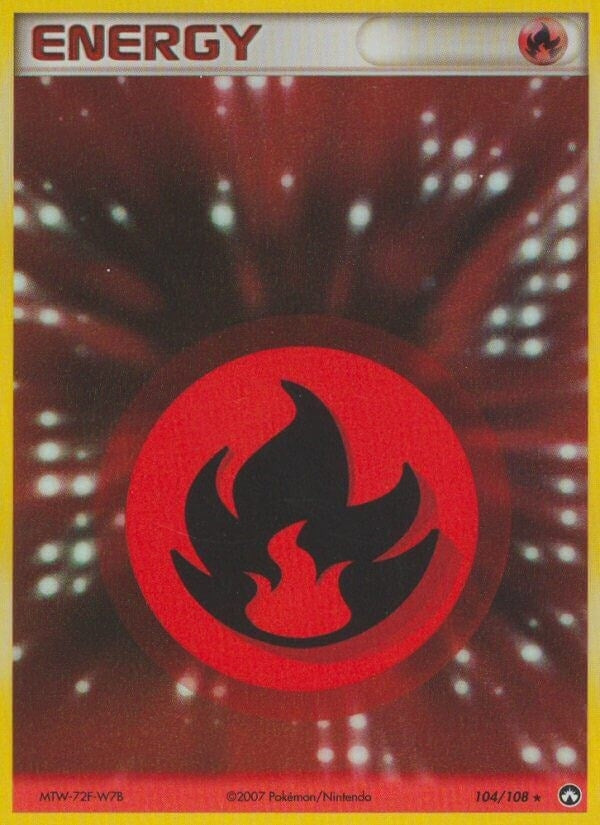 Image for Fire Energy (104/108) (PK) - Pokemon