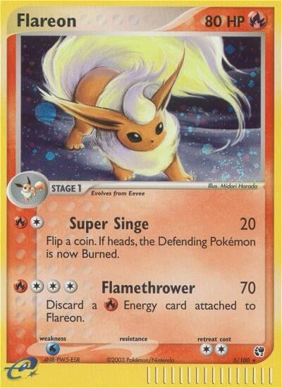 Image for Flareon (5/100) (SS) - Pokemon