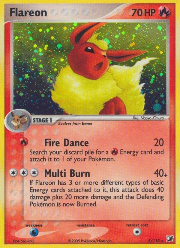 Image for Flareon (5/115) (UF) - Pokemon