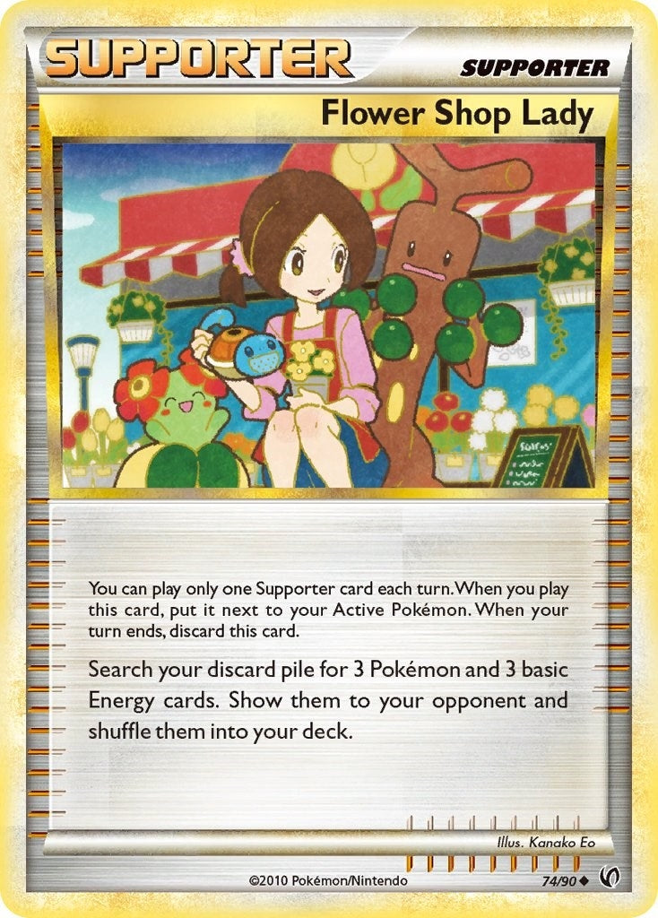 Image for Flower Shop Lady (74/90) (UD) - Pokemon