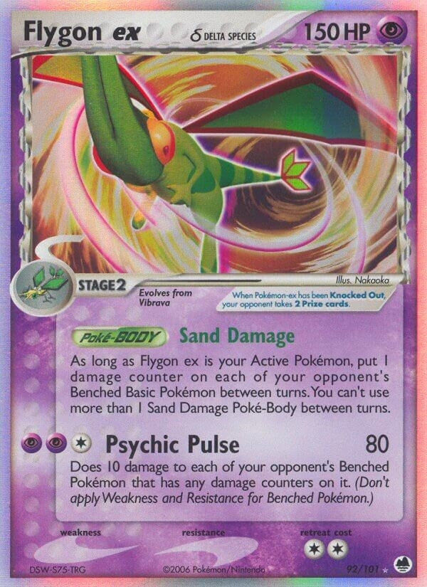 Image for Flygon ex (Delta Species) (92/101) (DF) - Pokemon