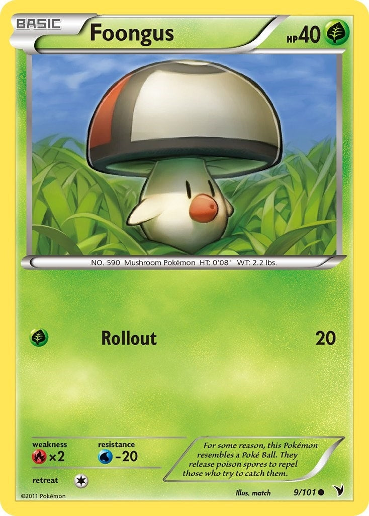 Image for Foongus (9/101) (NVI) - Pokemon