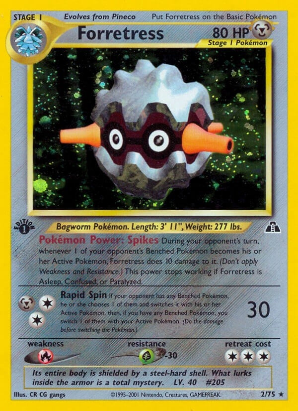 Image for Forretress (2) (02/75) (N2) - Pokemon