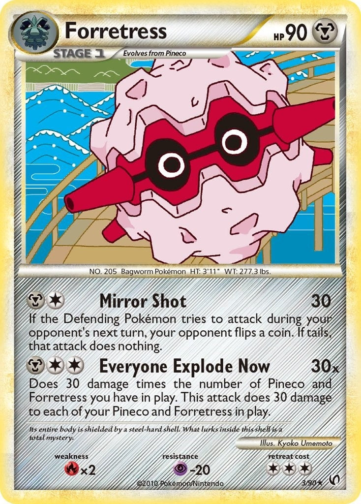Image for Forretress (3) (3/90) (UD) - Pokemon