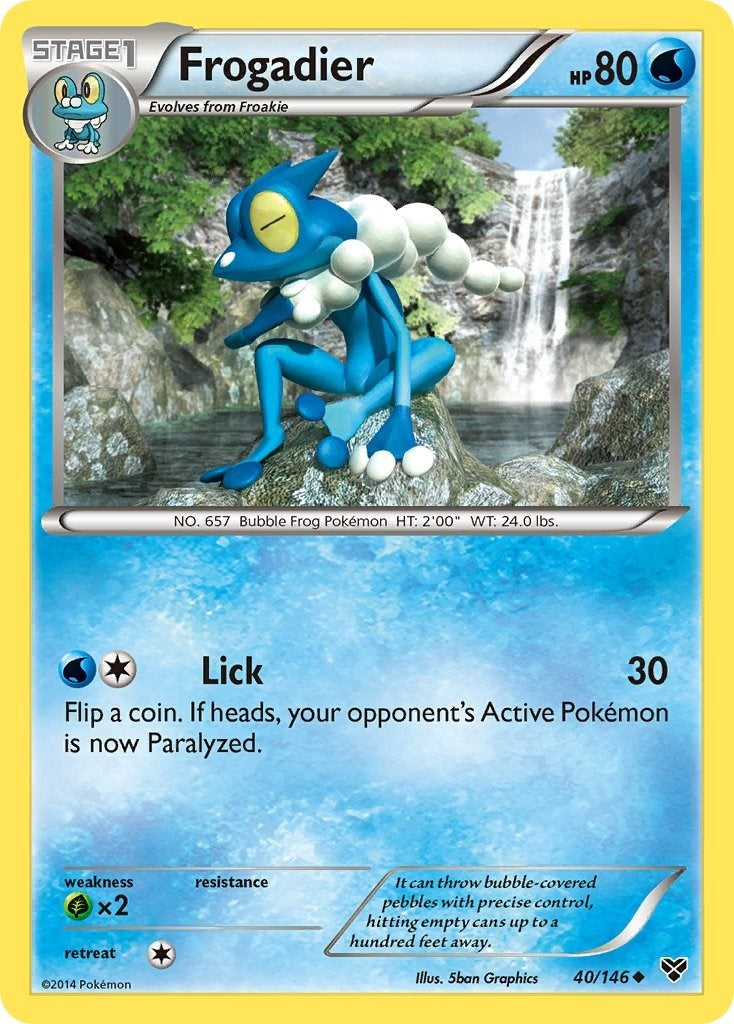 Image for Frogadier (40/146) (XY) - Pokemon