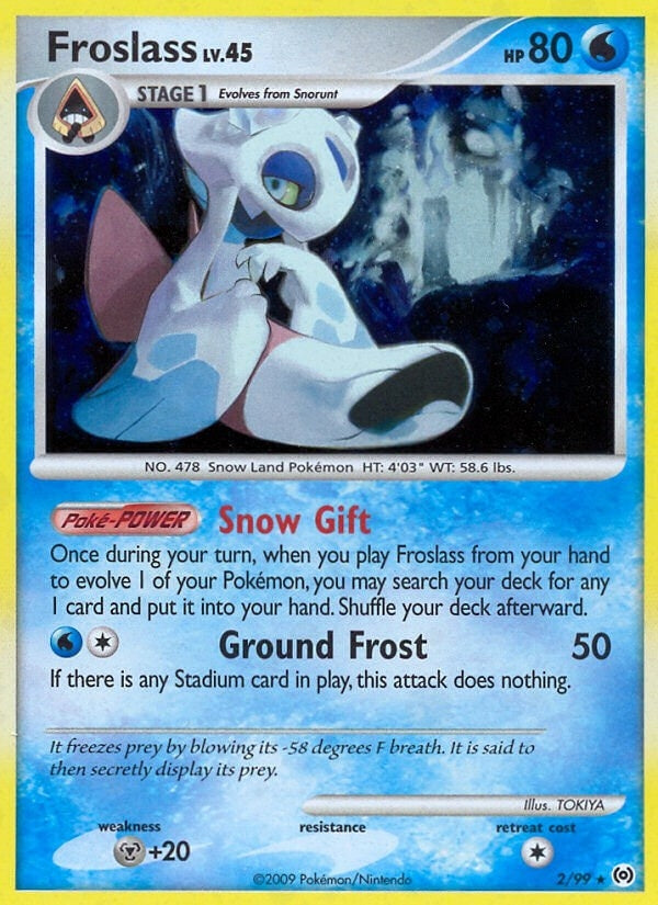 Image for Froslass (2/99) (AR) - Pokemon