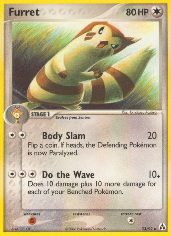 Image for Furret (33/92) (LM) - Pokemon