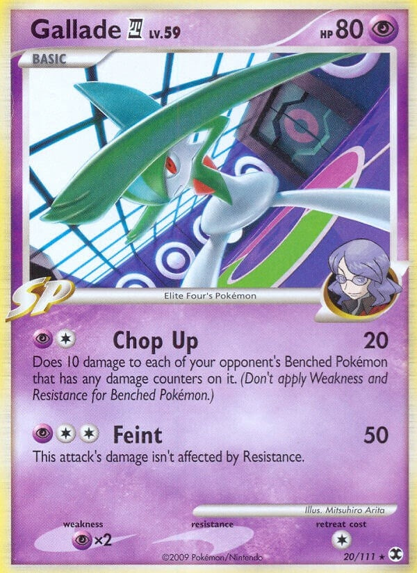 Image for Gallade E4 (20/111) (RR) - Pokemon
