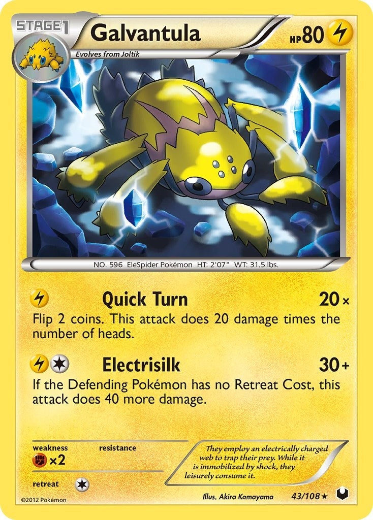Image for Galvantula (43/108) (DEX) - Pokemon