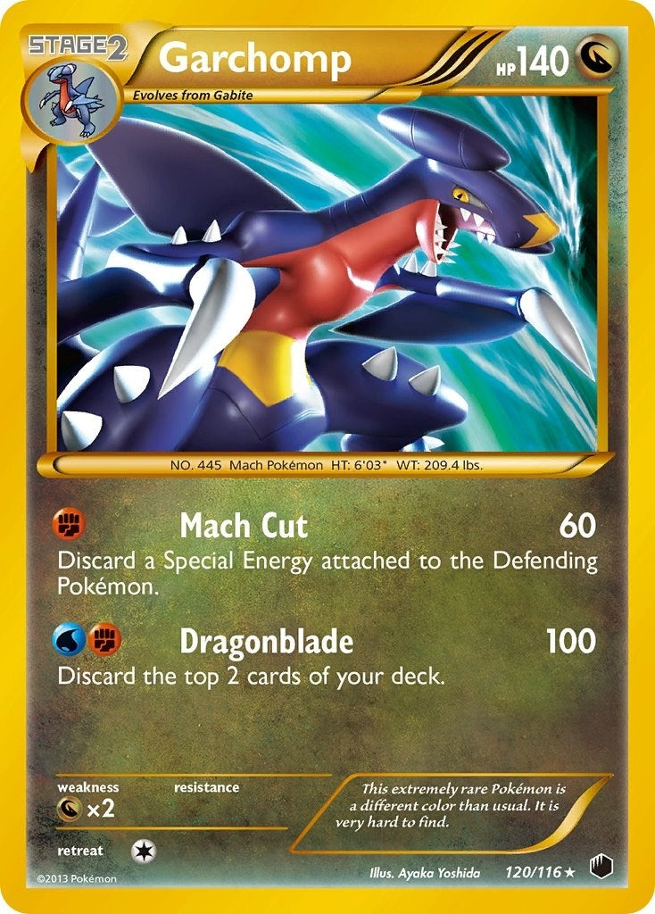 Image for Garchomp (120 Secret Rare) (120/116) (PLF) - Pokemon