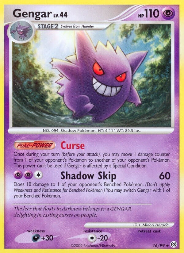 Image for Gengar (16) (16/99) (AR) - Pokemon