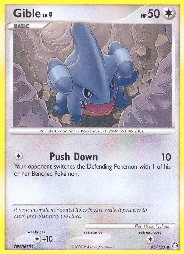 Image for Gible (85/123) (MT) - Pokemon