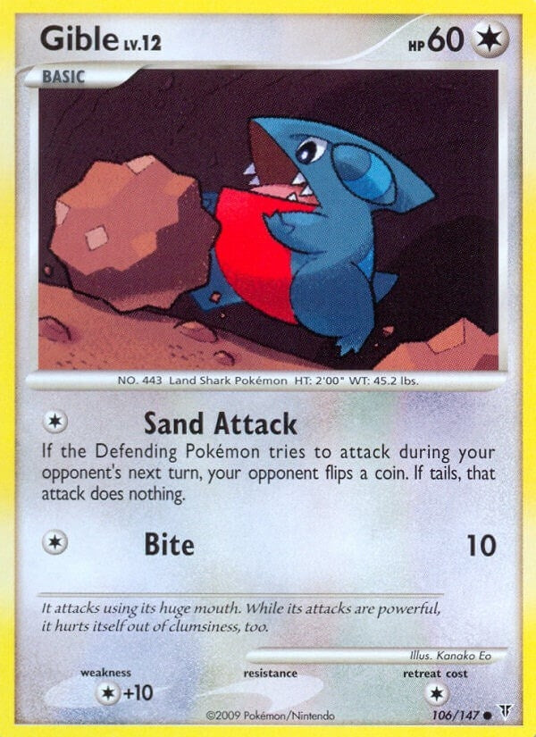 Image for Gible (106) (SV) - Pokemon