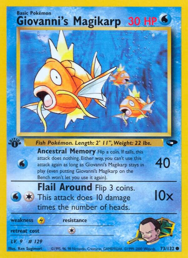Image for Giovanni's Magikarp (073/132) (G2) - Pokemon