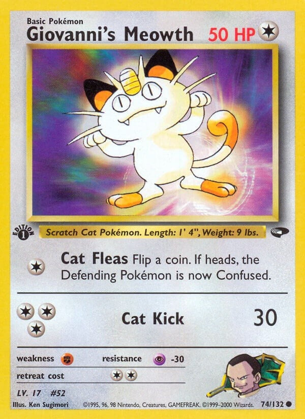 Image for Giovanni's Meowth (74) (074/132) (G2) - Pokemon