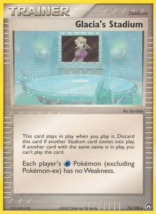 Image for Glacia's Stadium (76/108) (PK) - Pokemon