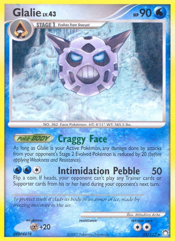 Image for Glalie (25/123) (MT) - Pokemon