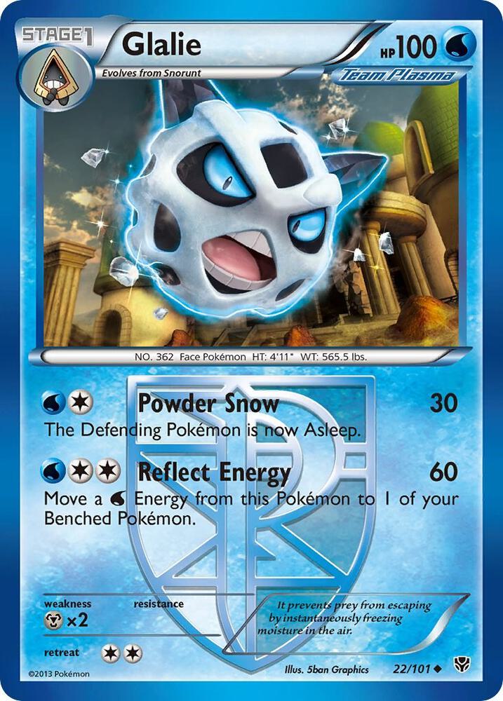 Image for Glalie (Team Plasma) (22/101) (PLB) - Pokemon