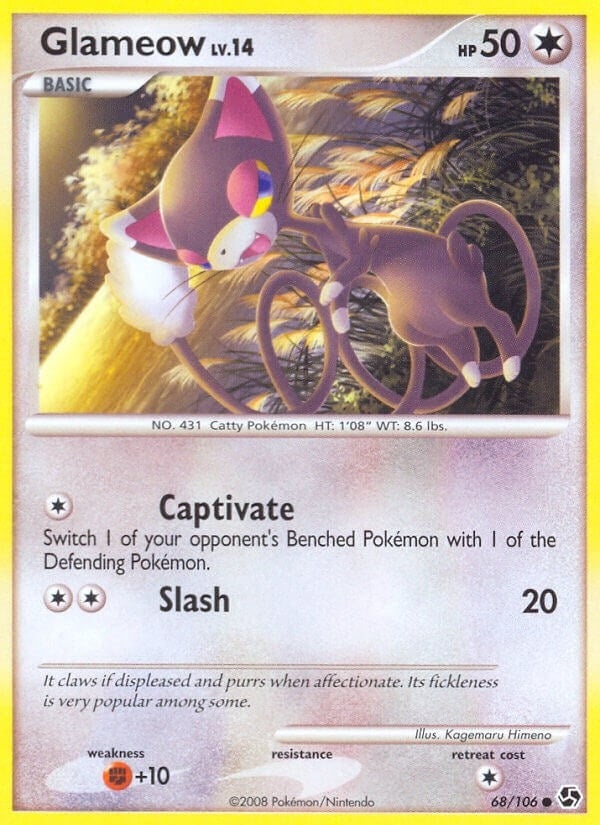 Image for Glameow (68/106) (GE) - Pokemon