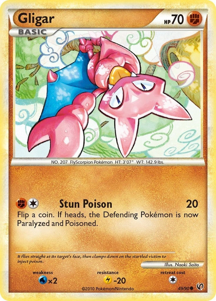 Image for Gligar (49/90) (UD) - Pokemon