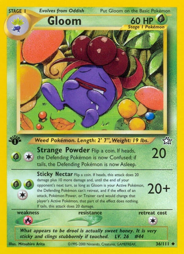 Image for Gloom (036/111) (N1) - Pokemon