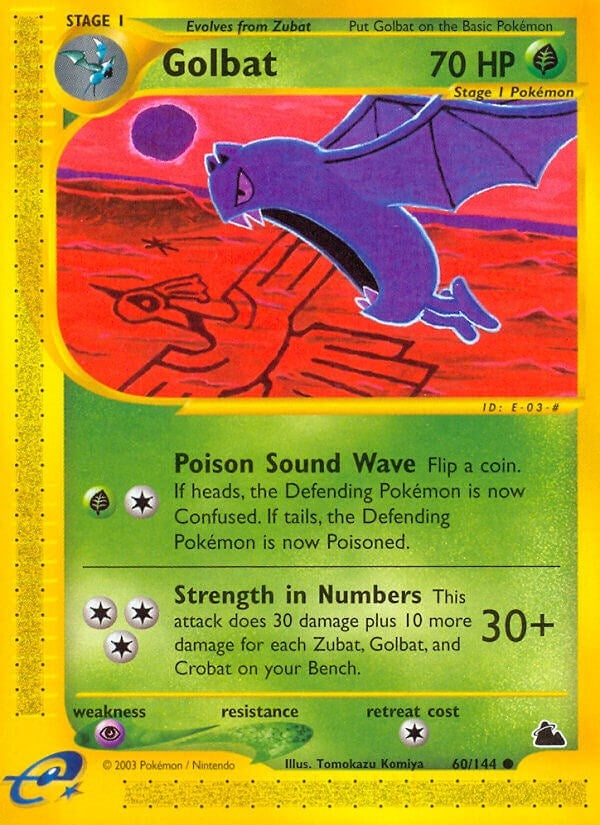 Image for Golbat (060/144) (SK) - Pokemon