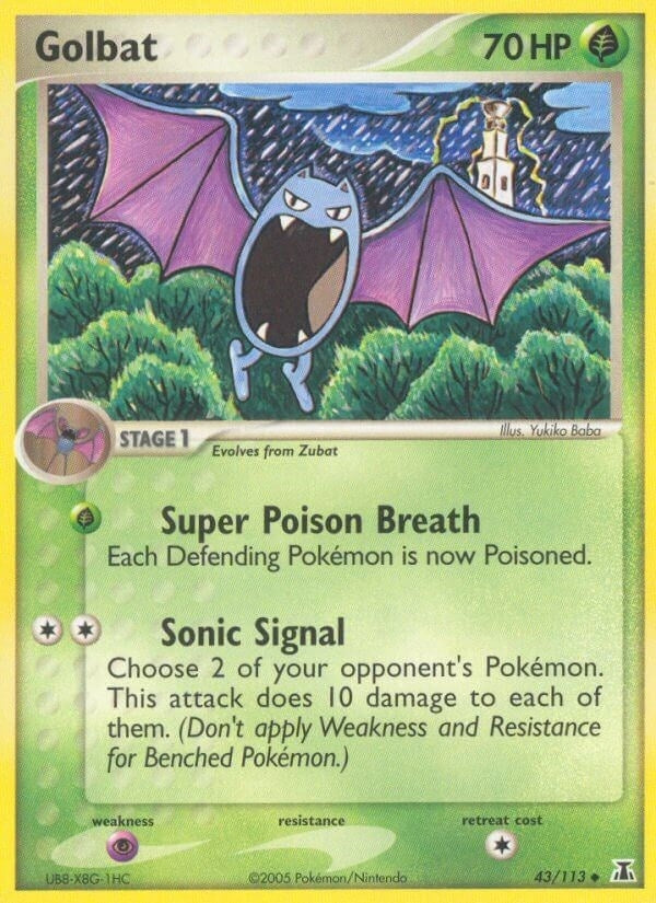 Image for Golbat (43/113) (DS) - Pokemon
