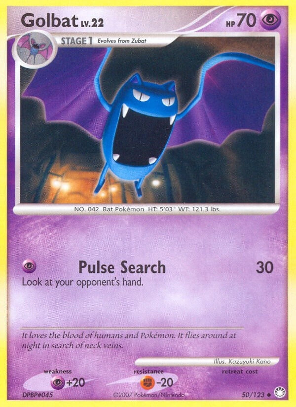 Image for Golbat (50/123) (MT) - Pokemon