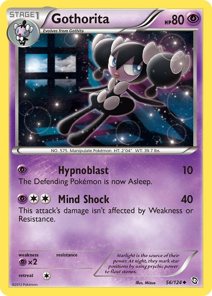 Image for Gothorita (56/124) (DRX) - Pokemon