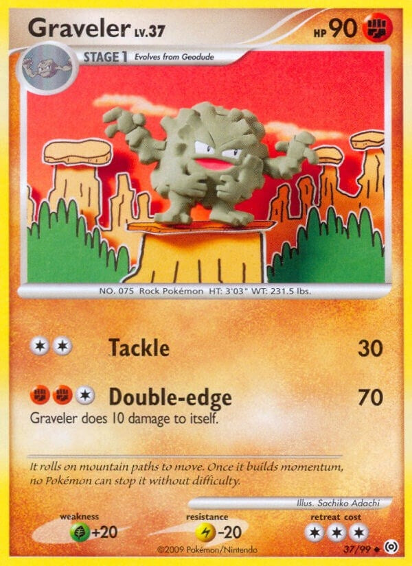 Image for Graveler (37/99) (AR) - Pokemon