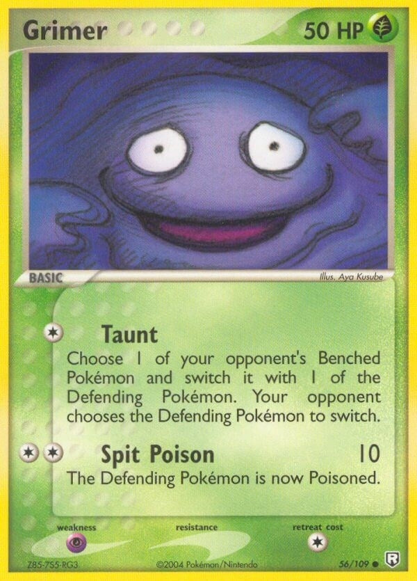Image for Grimer (56/109) (RR) - Pokemon