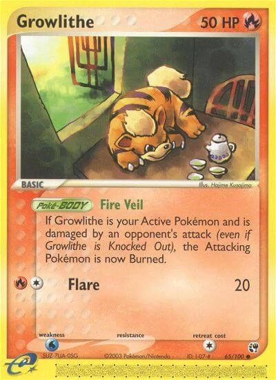 Image for Growlithe (65/100) (SS) - Pokemon