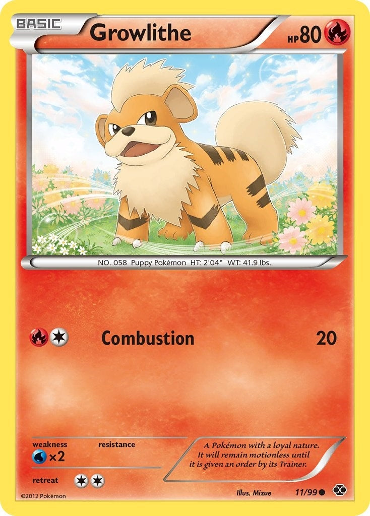 Image for Growlithe (11) (11/99) (NXD) - Pokemon