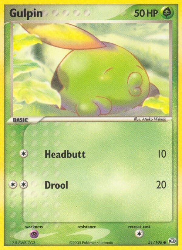 Image for Gulpin (51/106) (EM) - Pokemon