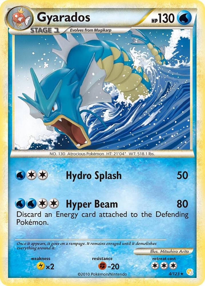 Image for Gyarados (4/123) (HS) - Pokemon
