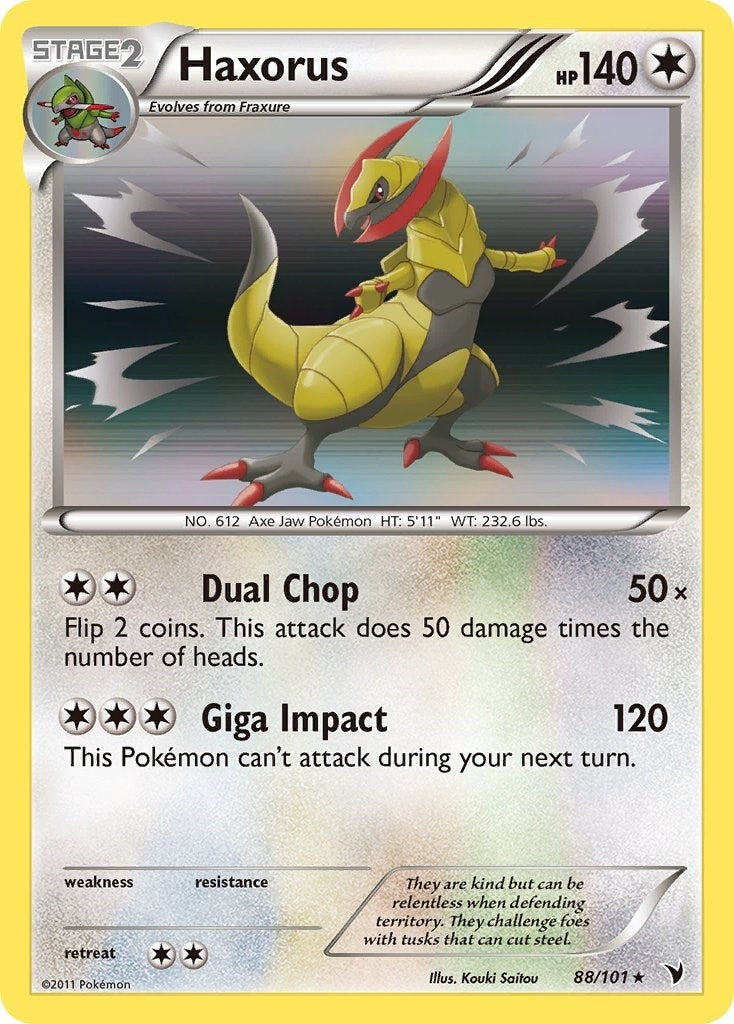 Image for Haxorus (88/101) (NVI) - Pokemon