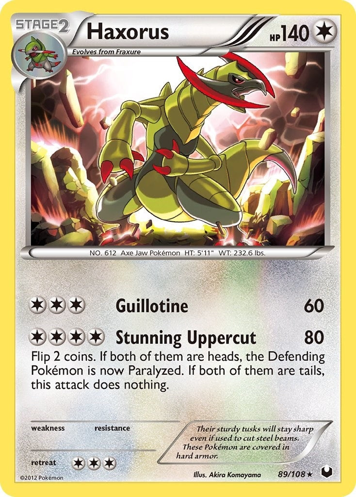 Image for Haxorus (89/108) (DEX) - Pokemon