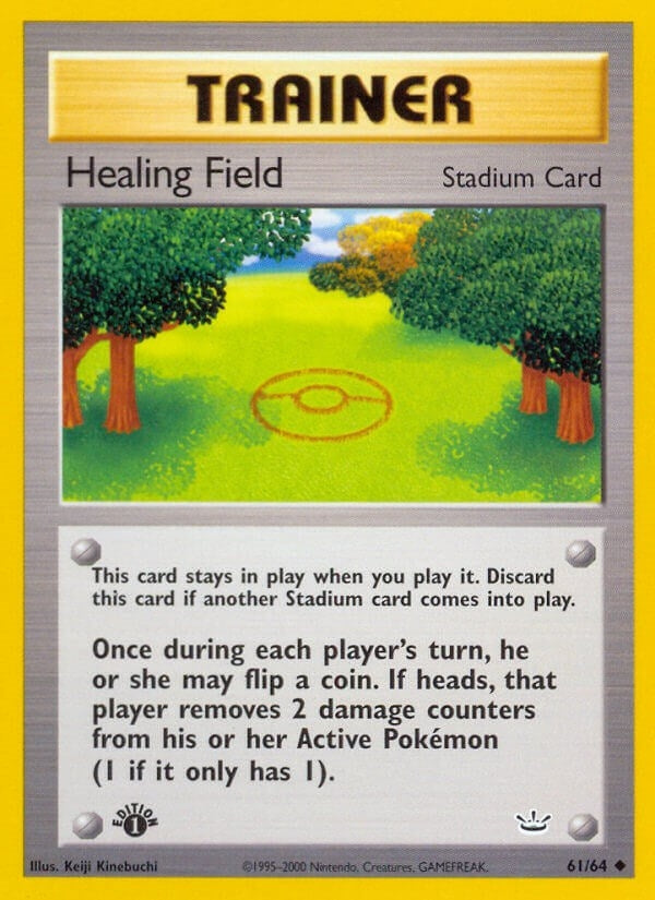 Image for Healing Field (61/64) (N3) - Pokemon