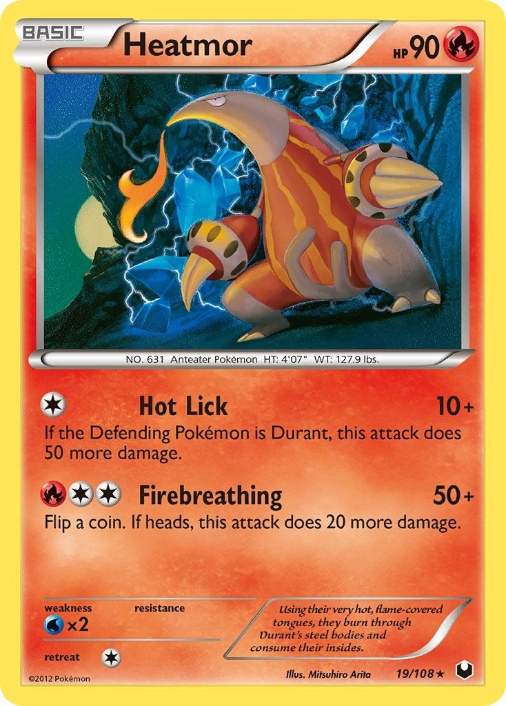 Image for Heatmor (19/108) (DEX) - Pokemon