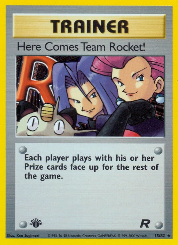 Image for Here Comes Team Rocket! (15) (15/82) (TR) - Pokemon