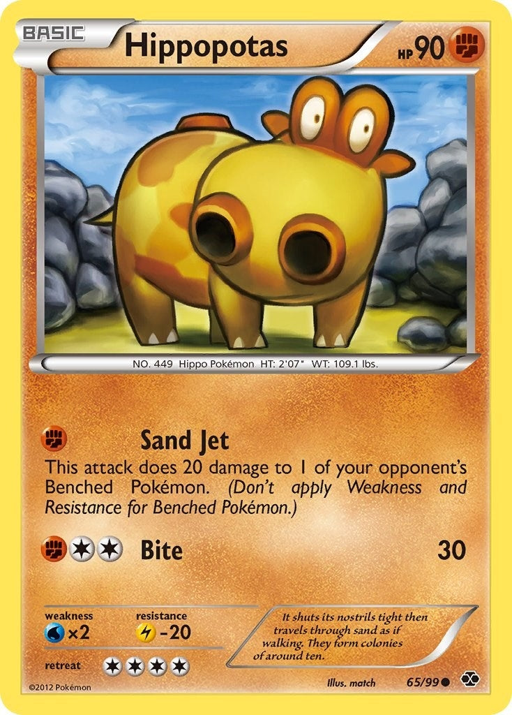 Image for Hippopotas (65/99) (NXD) - Pokemon