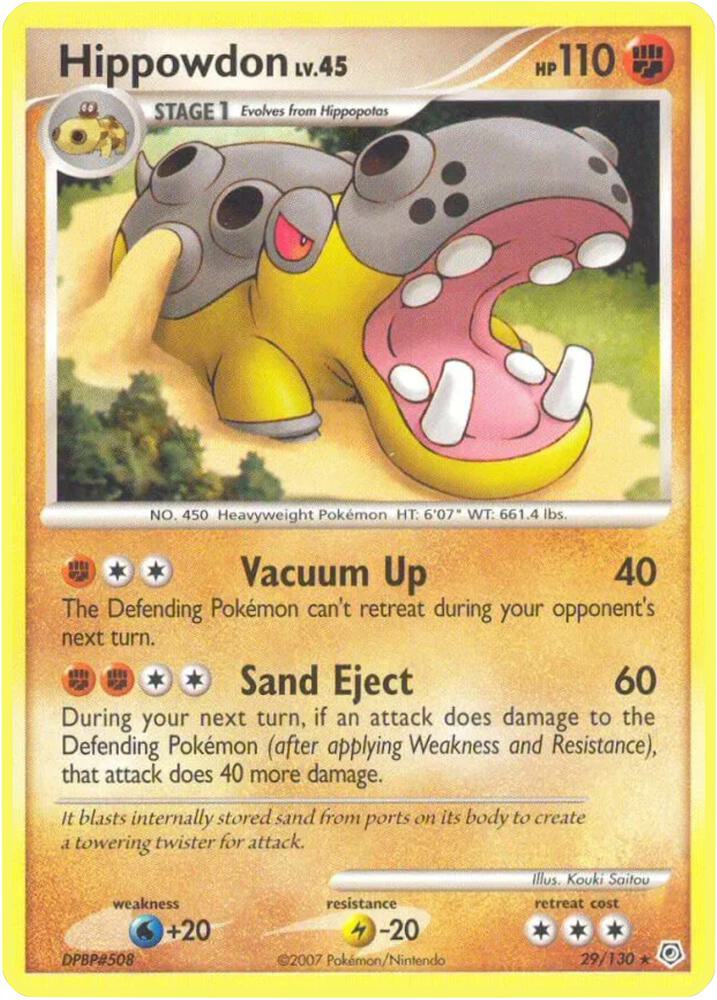 Image for Hippowdon (29/130) (DP) - Pokemon