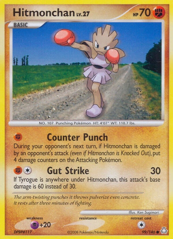 Image for Hitmonchan (99/146) (LA) - Pokemon