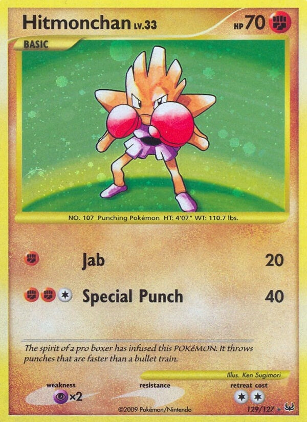 Image for Hitmonchan (129/127) (PL) - Pokemon
