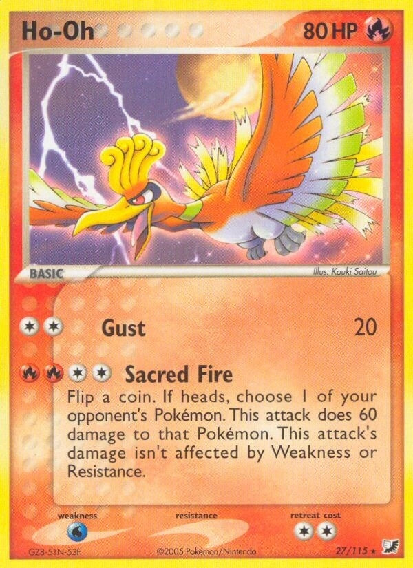 Image for Ho-Oh (27/115) (UF) - Pokemon