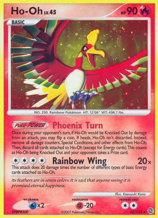 Image for Ho-Oh (10/132) (SW) - Pokemon