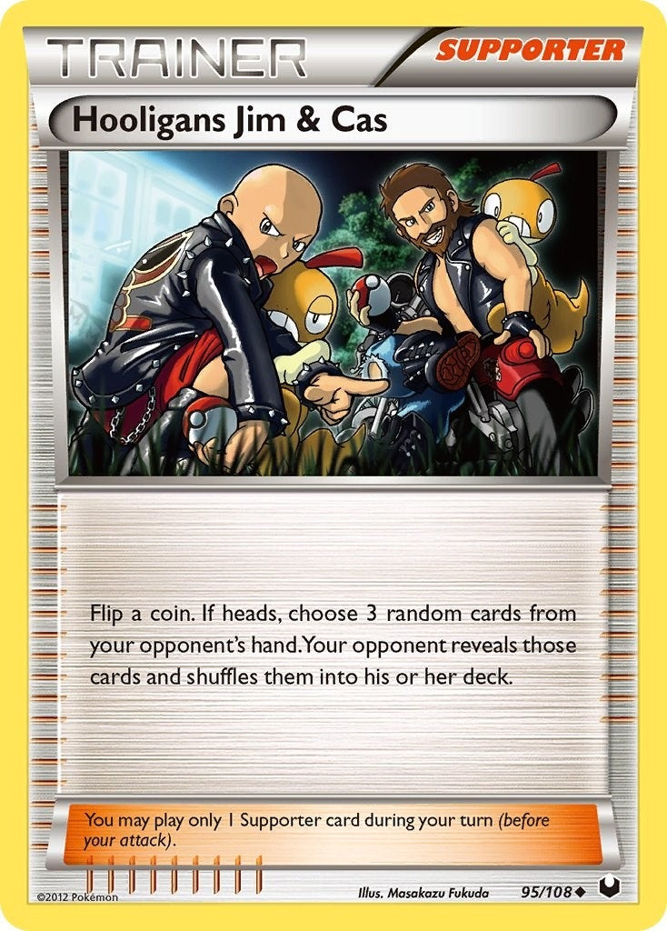 Image for Hooligans Jim & Cas (95/108) (DEX) - Pokemon