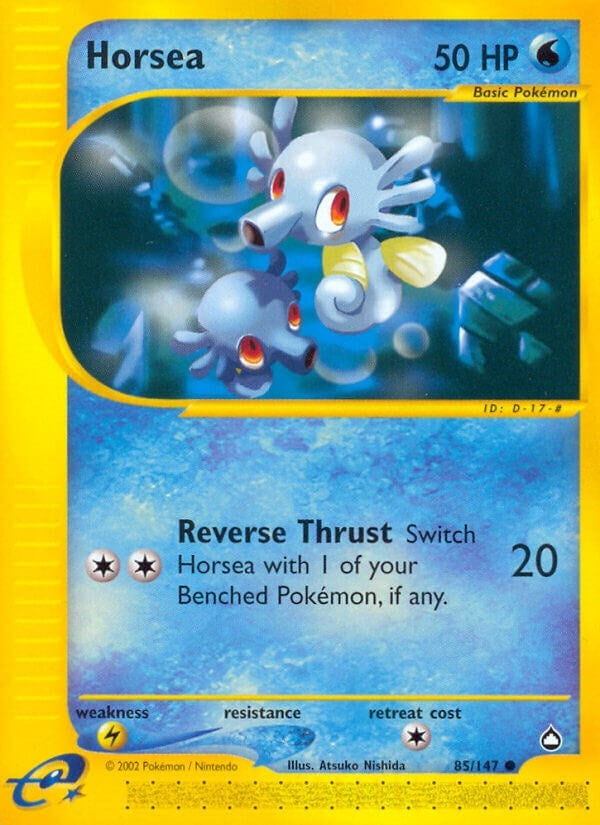 Image for Horsea (85) (085/147) (AQ) - Pokemon