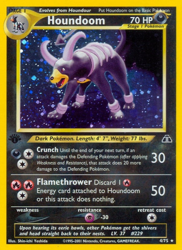 Image for Houndoom (4) (04/75) (N2) - Pokemon