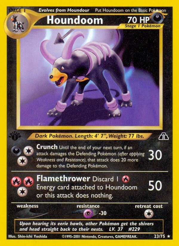 Image for Houndoom (23) (23/75) (N2) - Pokemon